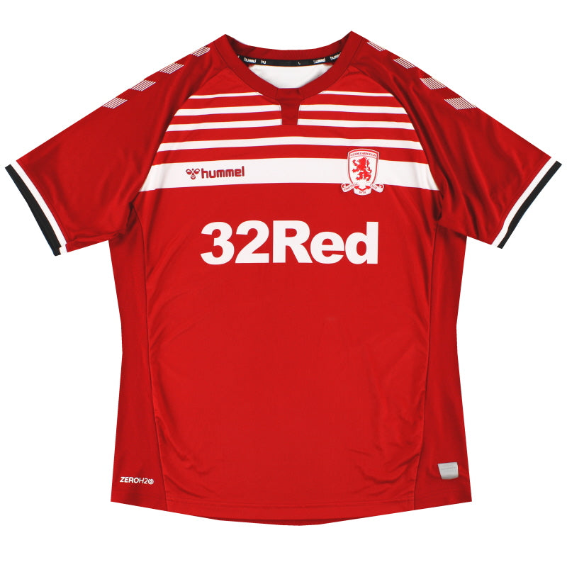 2019-20 Middlesbrough Hummel Home Shirt XL Football Shirt