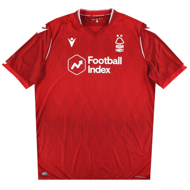 2019-20 Nottingham Forest Macron Home Shirt *Mint* 4XL Football Shirt