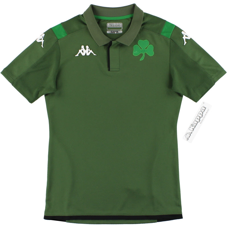 201920 Panathinaikos Kappa Polo Shirt *w/tags* XXL 3111LWW Vintage