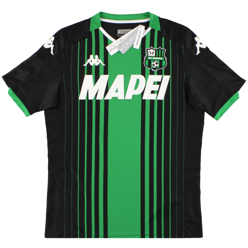 2019-20 Sassuolo Kappa Home Shirt *w/tags* L Football Shirt