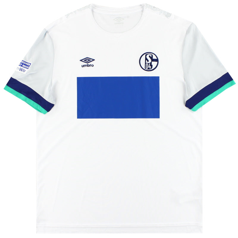 2019-20 Schalke Umbro Away Shirt *Mint* XXL Football Shirt