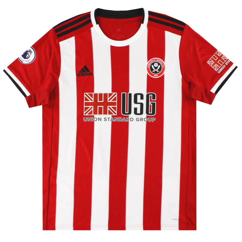 2019-20 Sheffield United adidas Home Shirt L Football Shirt