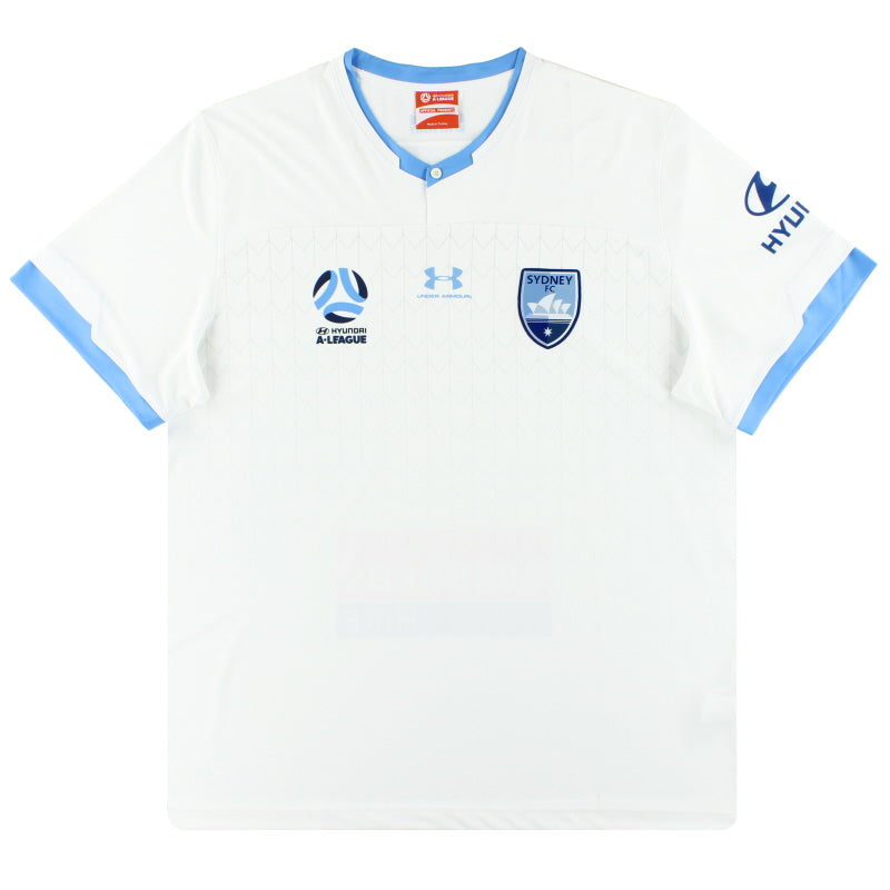 2019-20 Sydney FC Under Armour Away Shirt *As New* S Football Shirt