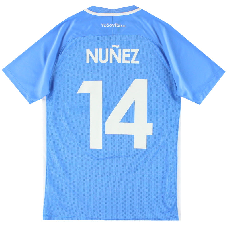 2019-20 Union Deportiva Ibiza Nike Home Shirt Nunez #14 M Football Shirt