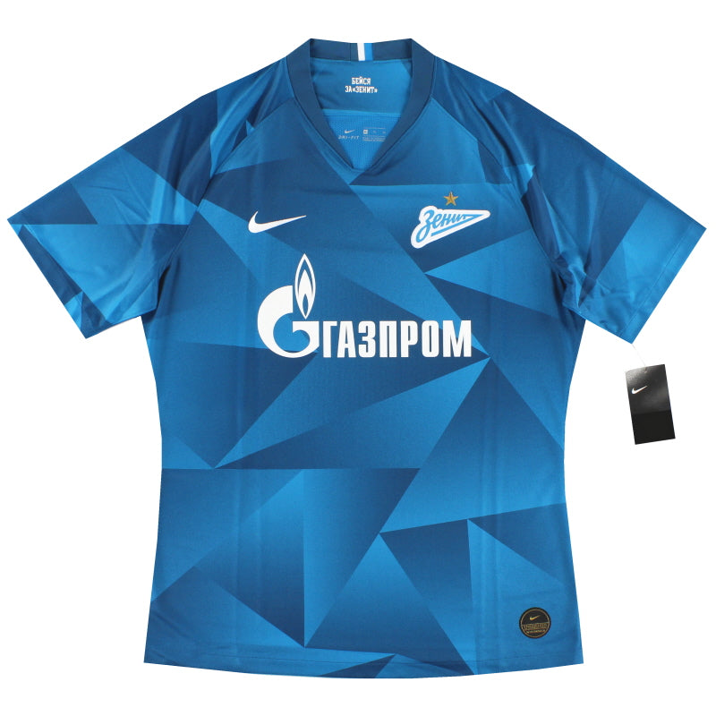 2019-20 Zenit St. Petersburg Nike Player Issue Home Shirt *w/tags* XL Football Shirt