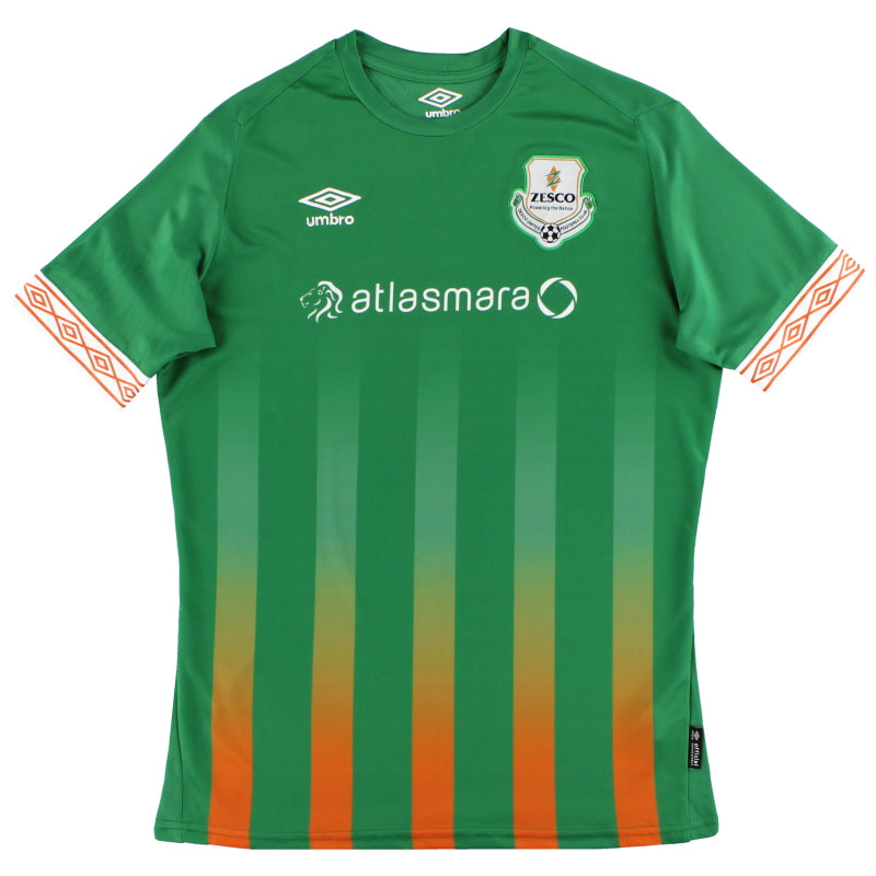 2019-20 ZESCO United Umbro Away Shirt *As New* S Football Shirt