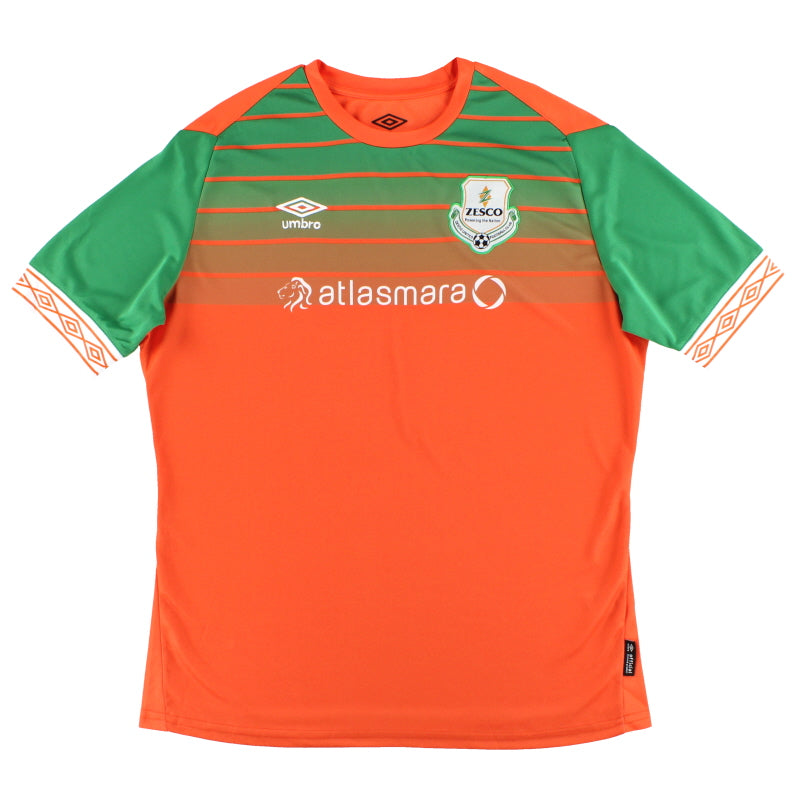 2019-20 Zesco United Umbro Home Shirt *As New* Football Shirt