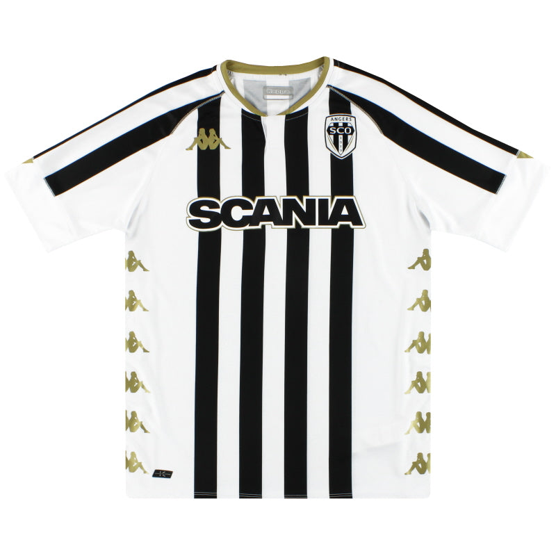 2020-21 Angers Kappa Kombat Home Shirt *As New* Y Football Shirt