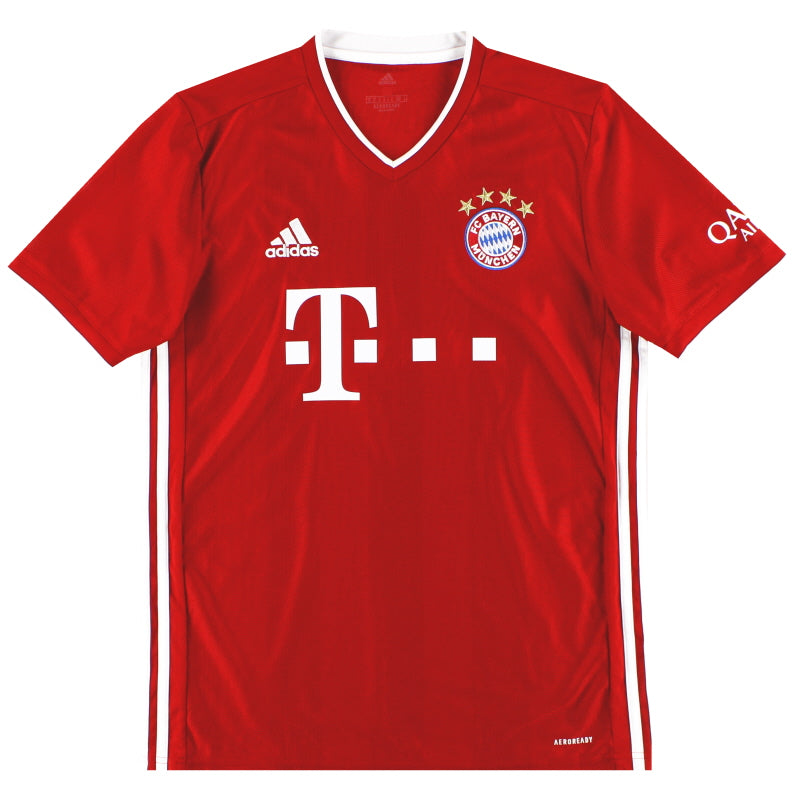 2020-21 Bayern Munich adidas Home Shirt *Mint* M Football Shirt