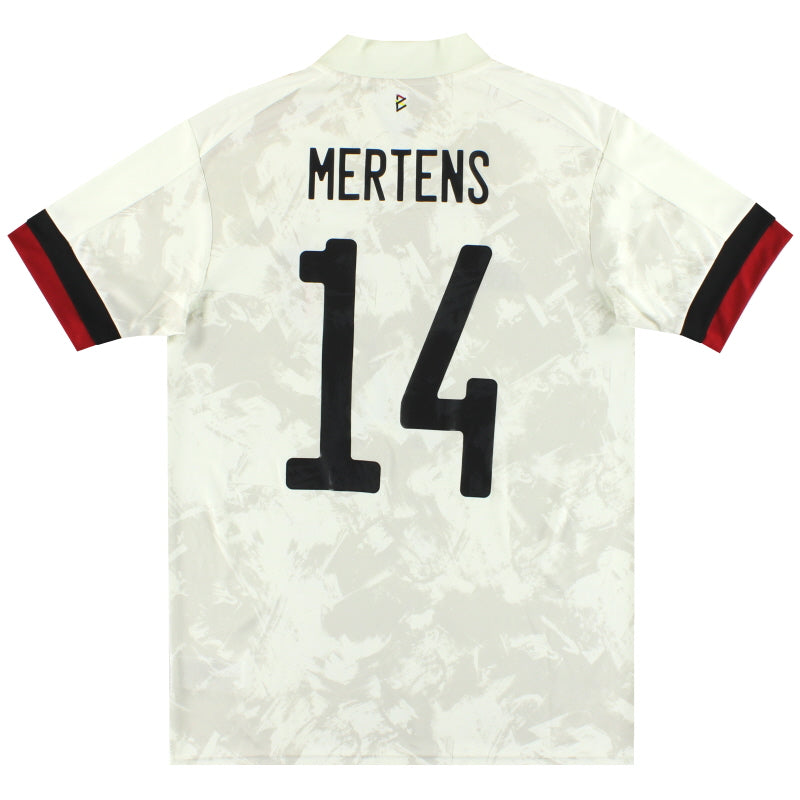 2020-21 Belgium adidas Away Shirt Mertens #14 *As New* M Football Shirt