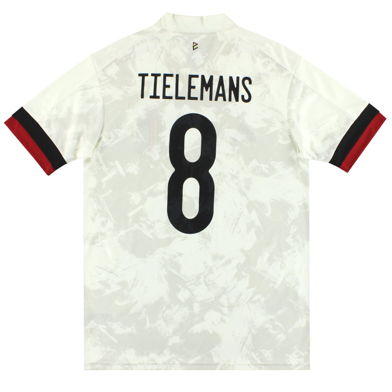 2020-21 Belgium adidas Away Shirt Tielemans #8 *As New* M Football Shirt