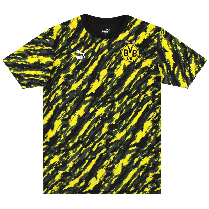 2020-21 Borussia Dortmund Puma Iconic MCS Graphic Tee M T-Shirt
