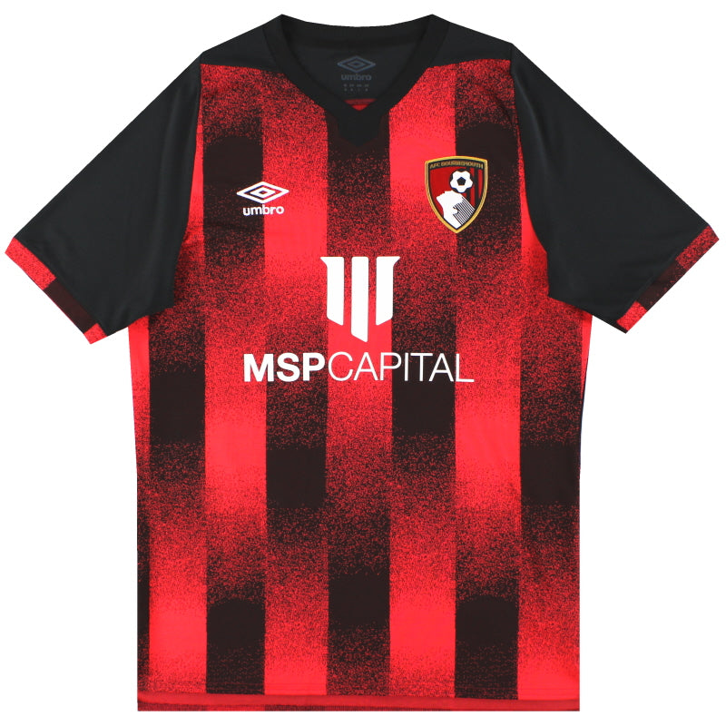 2020-21 Bournemouth Umbro Home Shirt *As New* M Football Shirt