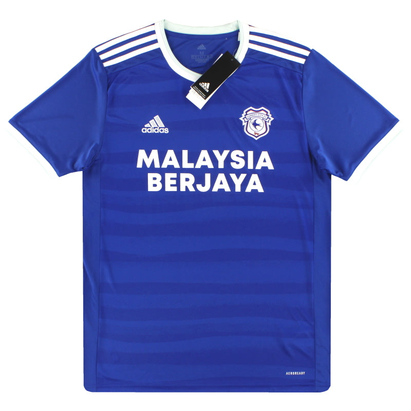 2020-21 Cardiff City adidas Home Shirt *w/tags* S Football Shirt
