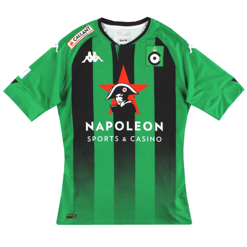 2020-21 Cercle Brugge Kappa Kombat Pro Home Shirt *As New* M Football Shirt