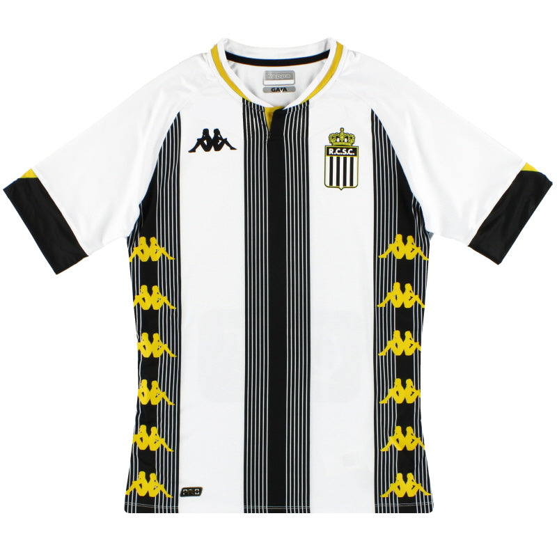 2020-21 Charleroi Kappa Kombat Pro Home Shirt *As New* L Football Shirt
