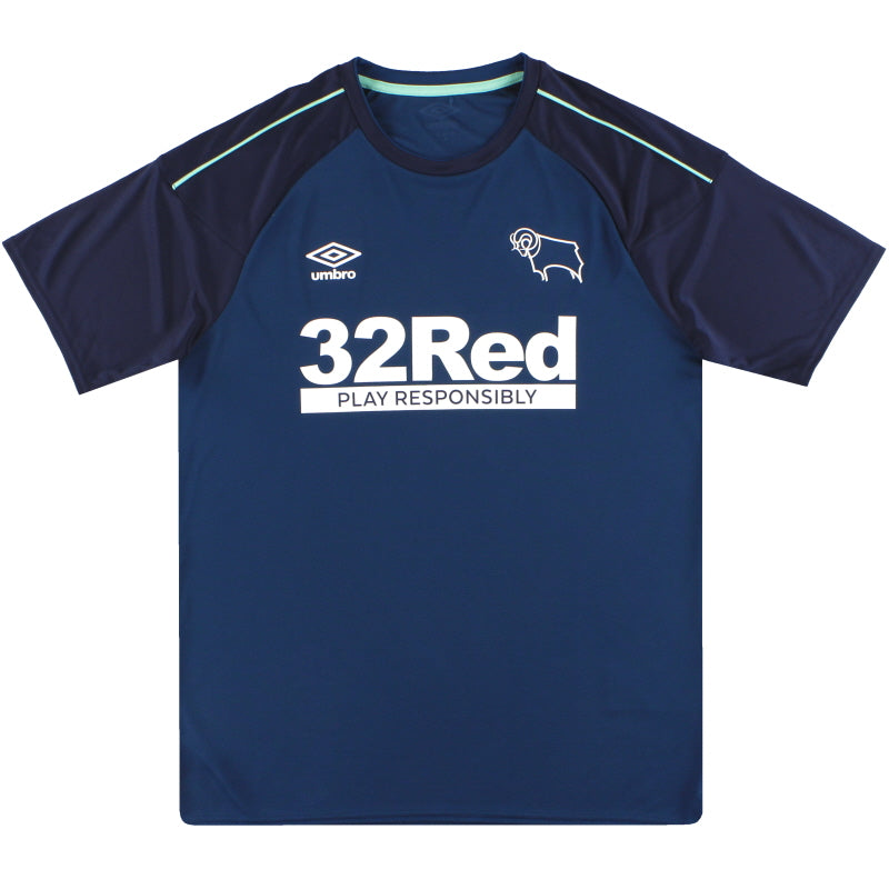 2020-21 Derby County Umbro Away Shirt *As New* Football Shirt