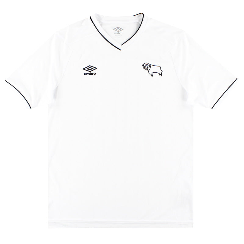 2020-21 Derby County Umbro Home Shirt *As New* XXL Football Shirt