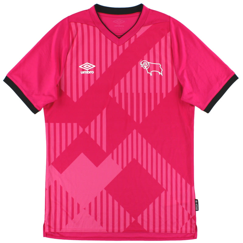 2020-21 Derby County Umbro Third Shirt *As New* S Football Shirt