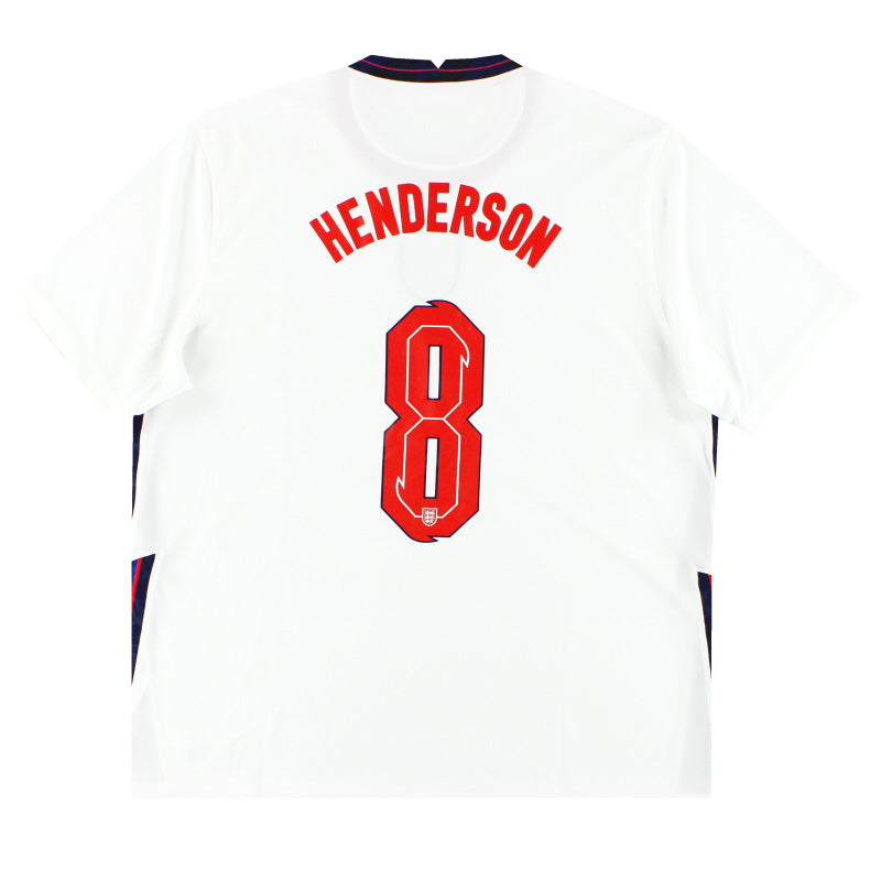 2020-21 England Nike Home Shirt Henderson #8 *w/tags* XL Football Shirt