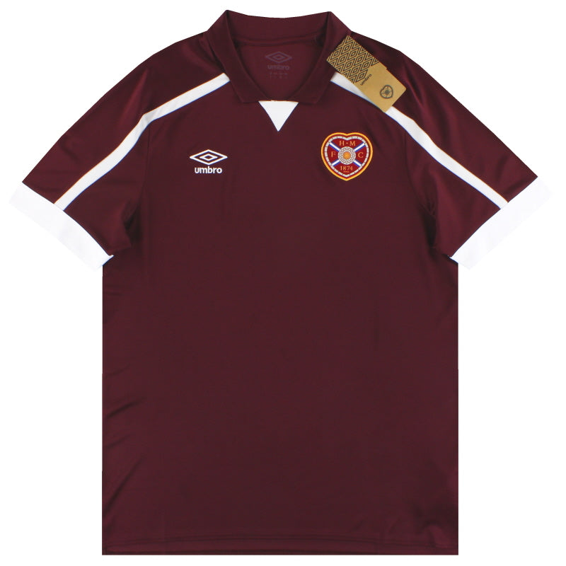 2020-21 Hearts Umbro Home Shirt *w/tags* L Football Shirt