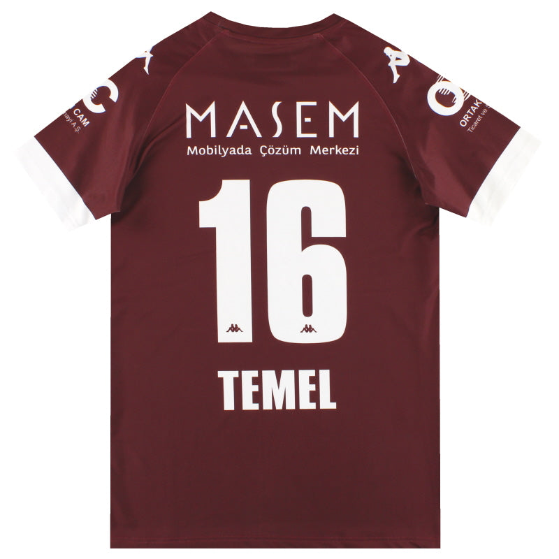 2020-21 Inegolspor Player Issue Home Shirt Temel #16 *As New* M Football Shirt