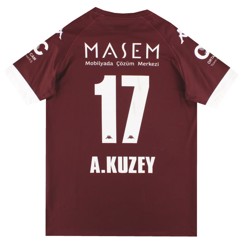 2020-21 Inegolspor Player Issue Home Shirt A.Kuzey #17 *As New* XL Football Shirt