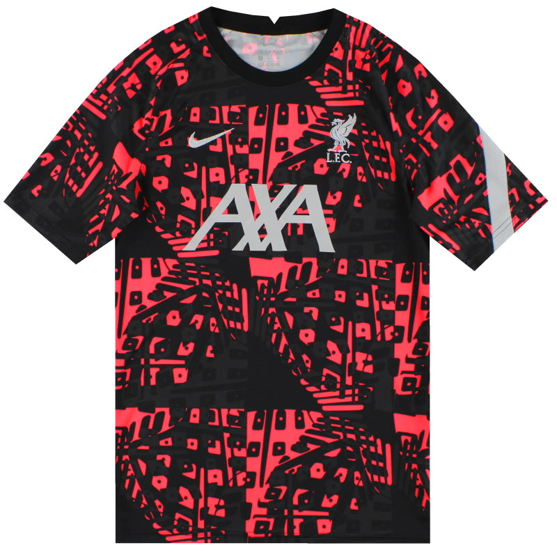 2020-21 Liverpool Nike Pre Match Shirt S Football Shirt