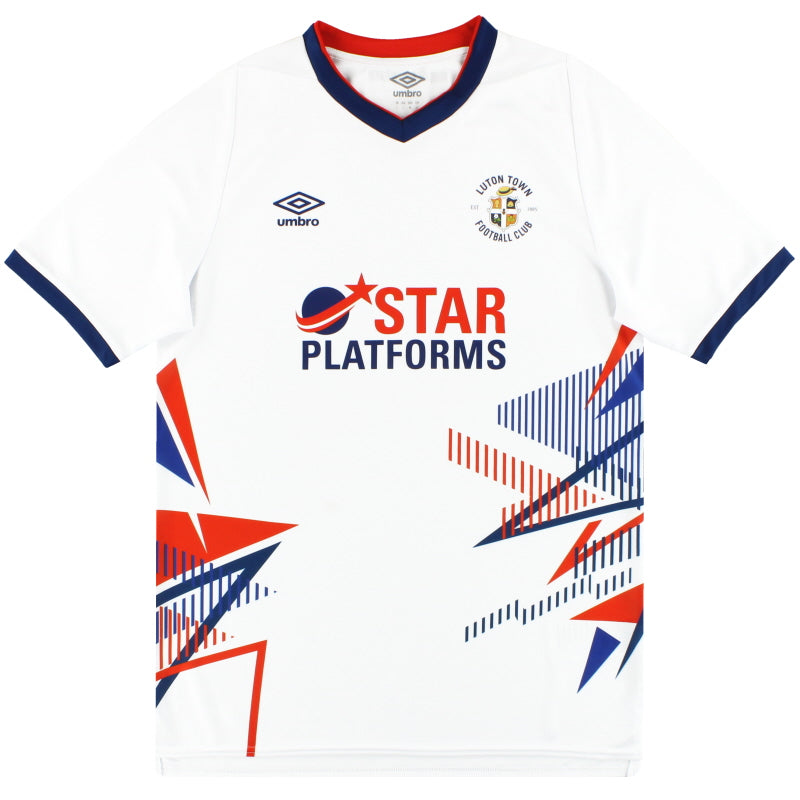 2020-21 Luton Town Umbro Away Shirt *As New* Football Shirt