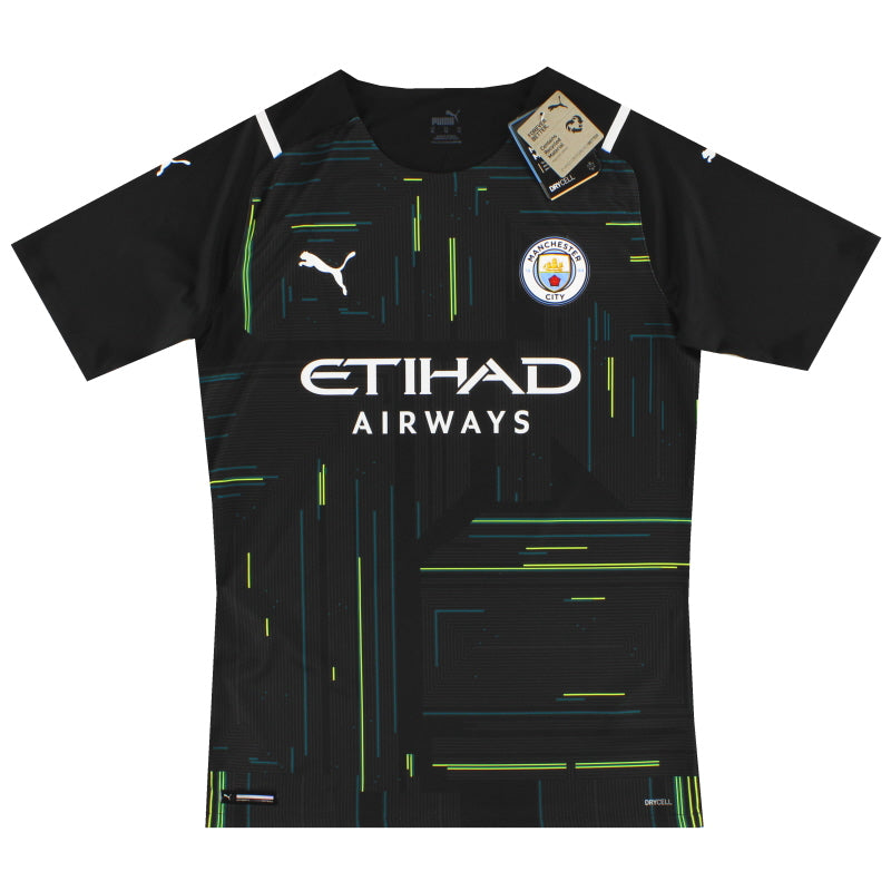 2021-22 Manchester City Puma Player Issue GK Shirt *w/tags* XL Goalkeeper Shirt