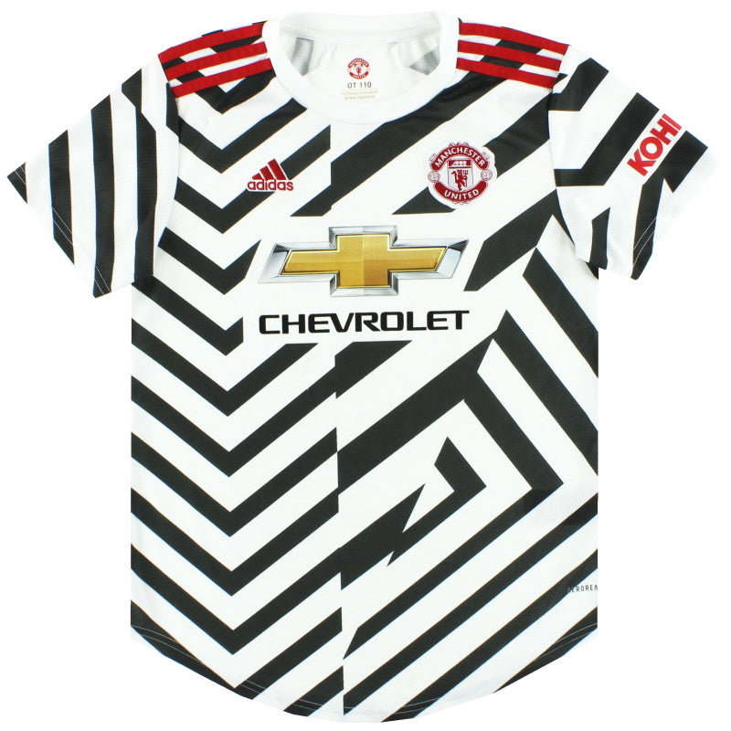 2020-21 Manchester United adidas Third Shirt S.Boys Football Shirt
