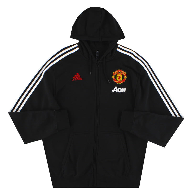 2020-21 Manchester United adidas Full Zip Hoodie L Hoodie