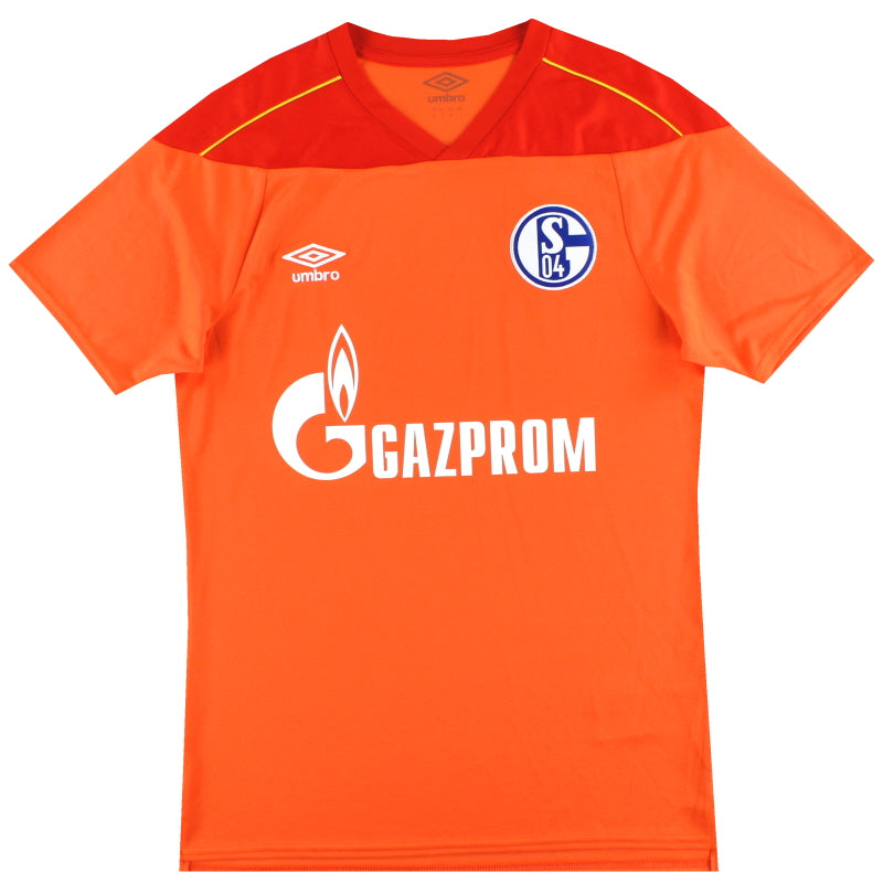 2020-21 Schalke Umbro Goalkeeper Shirt *As New* L Football Shirt