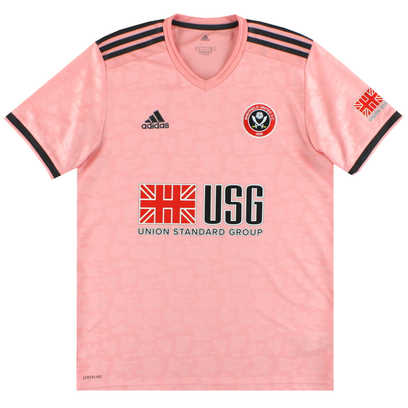 2020-21 Sheffield United adidas Away Shirt *Mint* M Football Shirt