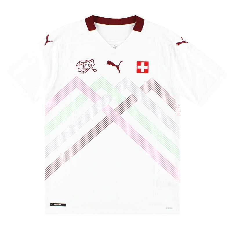 2020-21 Switzerland Puma Away Shirt *As New* M Football Shirt