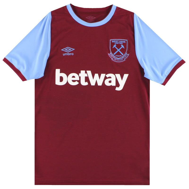 2020-21 West Ham Umbro '125 Years Home Shirt M Football Shirt