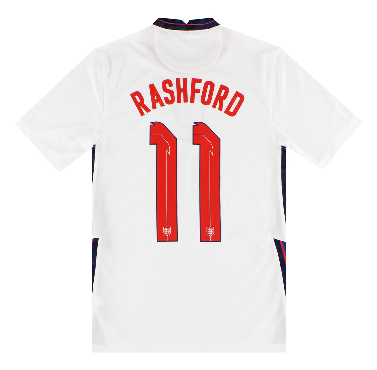 2020-21 England Nike Home Shirt Rashford #11 XS