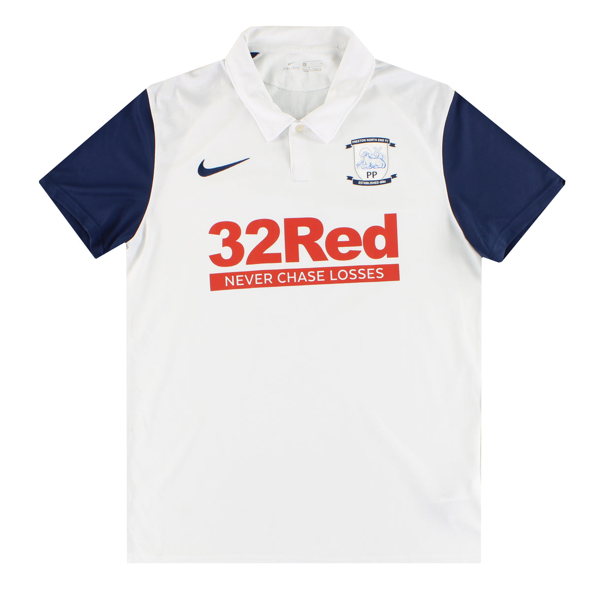 2020-21 Preston North End Nike Home Shirt L