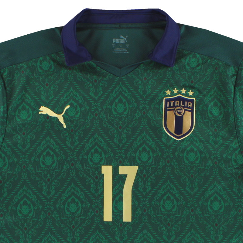 2020-21 Italy Puma Renaissance Third Shirt Immobile #17 Close