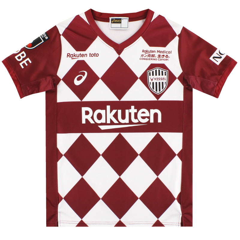 2020 Vissel Kobe Asics Home Shirt S Football Shirt