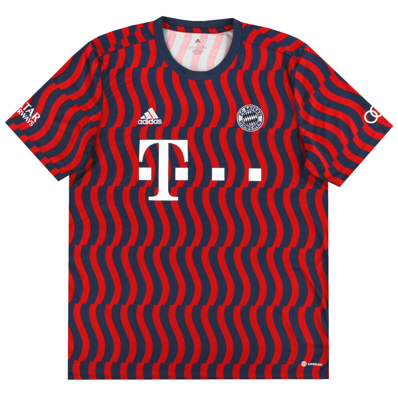 2021-22 Bayern Munich adidas Pre-Match Shirt XL Training Shirt