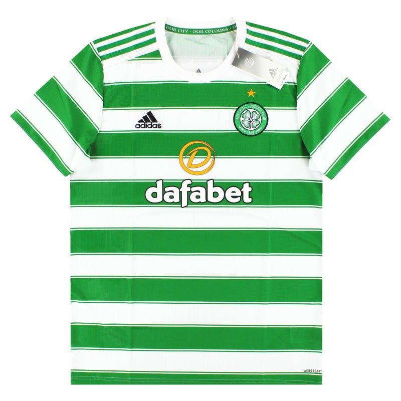 2021-22 Celtic adidas Home Shirt *w/tags* Football Shirt
