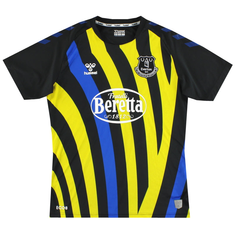2021-22 Everton Hummel Reserve Home Goalkeeper Shirt #12 S Football Shirt