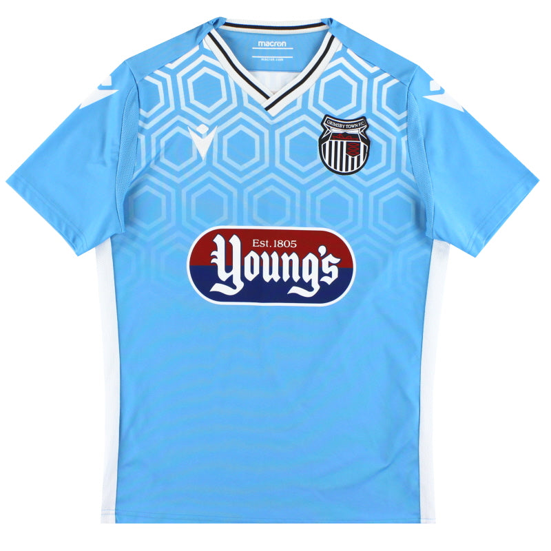 2021-22 Grimsby Town Macron Away Shirt S Football Shirt