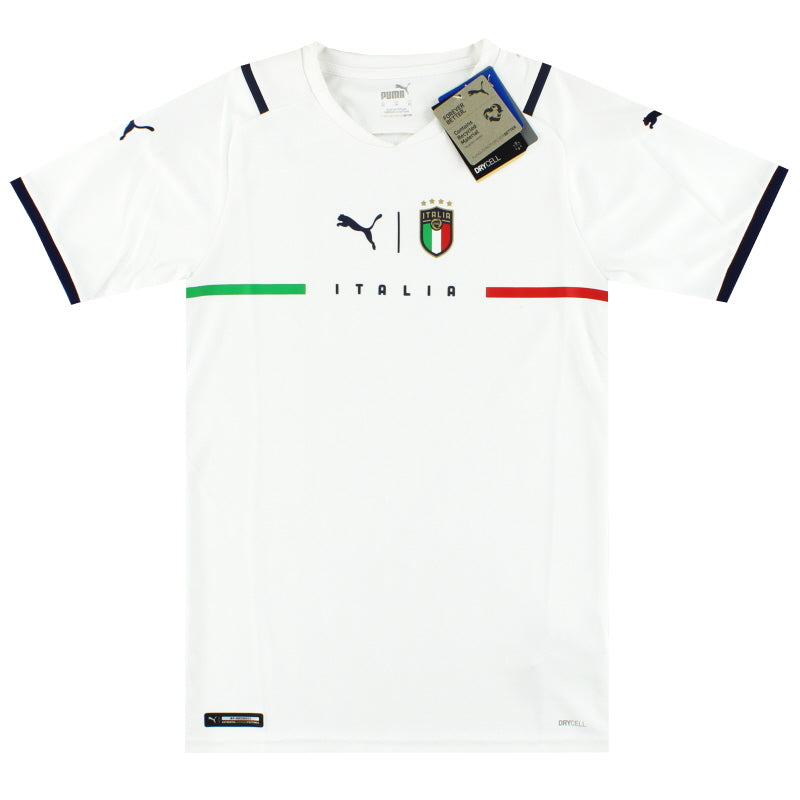 2021-22 Italy Puma Away Shirt *w/tags* S.Boys Football Shirt