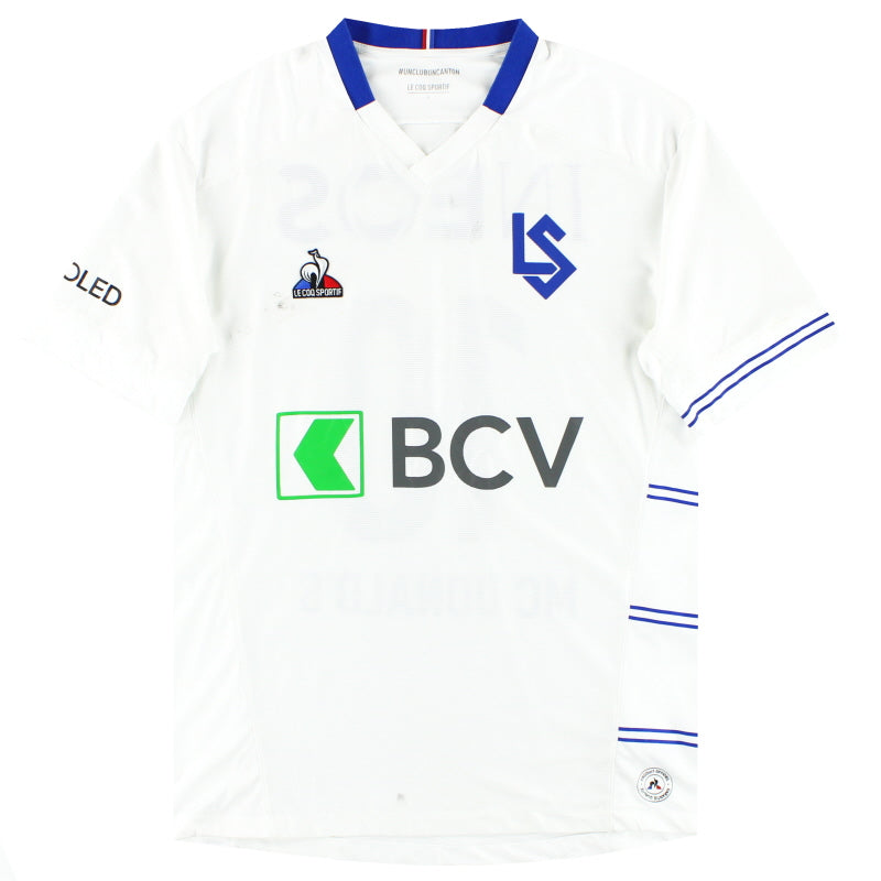 2021-22 Lausanne Sport Le Coq Sportif Home Shirt #10 L Football Shirt