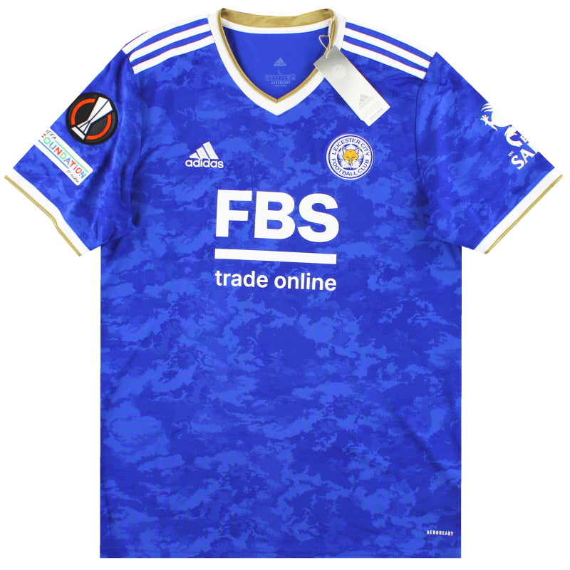 2021-22 Leicester adidas Home Shirt *w/tags* L Football Shirt