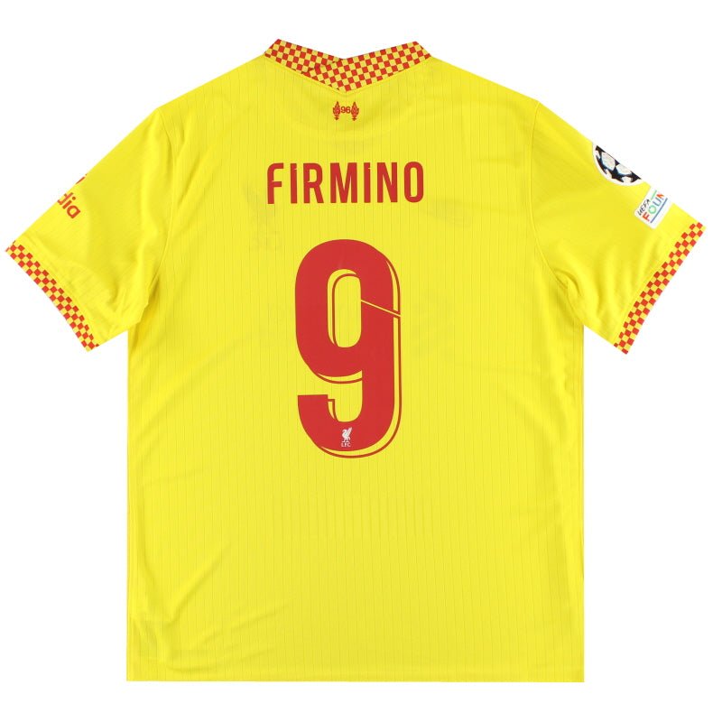 2021-22 Liverpool Nike Third Shirt Firmino #9 *w/tags* XL Football Shirt