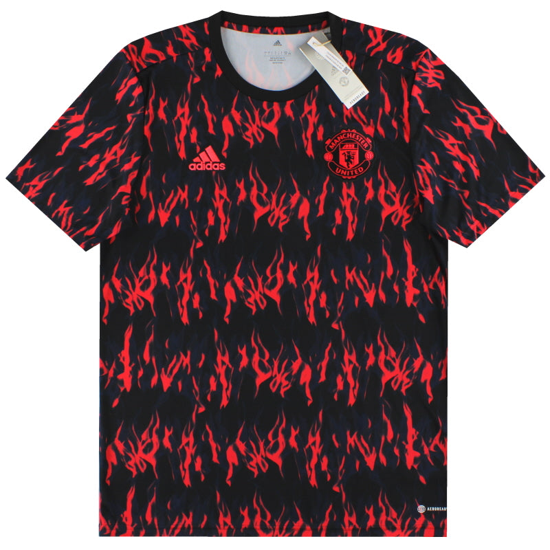 2021-22 Manchester United adidas Pre Warm Up Tee *w/tags* T-Shirt