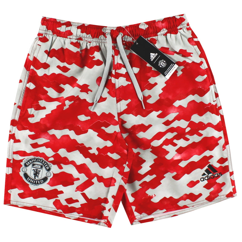 2021-22 Manchester United adidas Swim Shorts *BNIB* Football Shirt